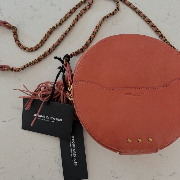 Jerome Dreyfuss Remi Bag in Rosa Lambskin- NEW WITH TAG - Picture 3 of 3